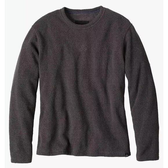 Prana Sherpa Crew Gray Sweatshirt Style #M2SHER311 Size 2XL Men’s - Picture 1 of 9